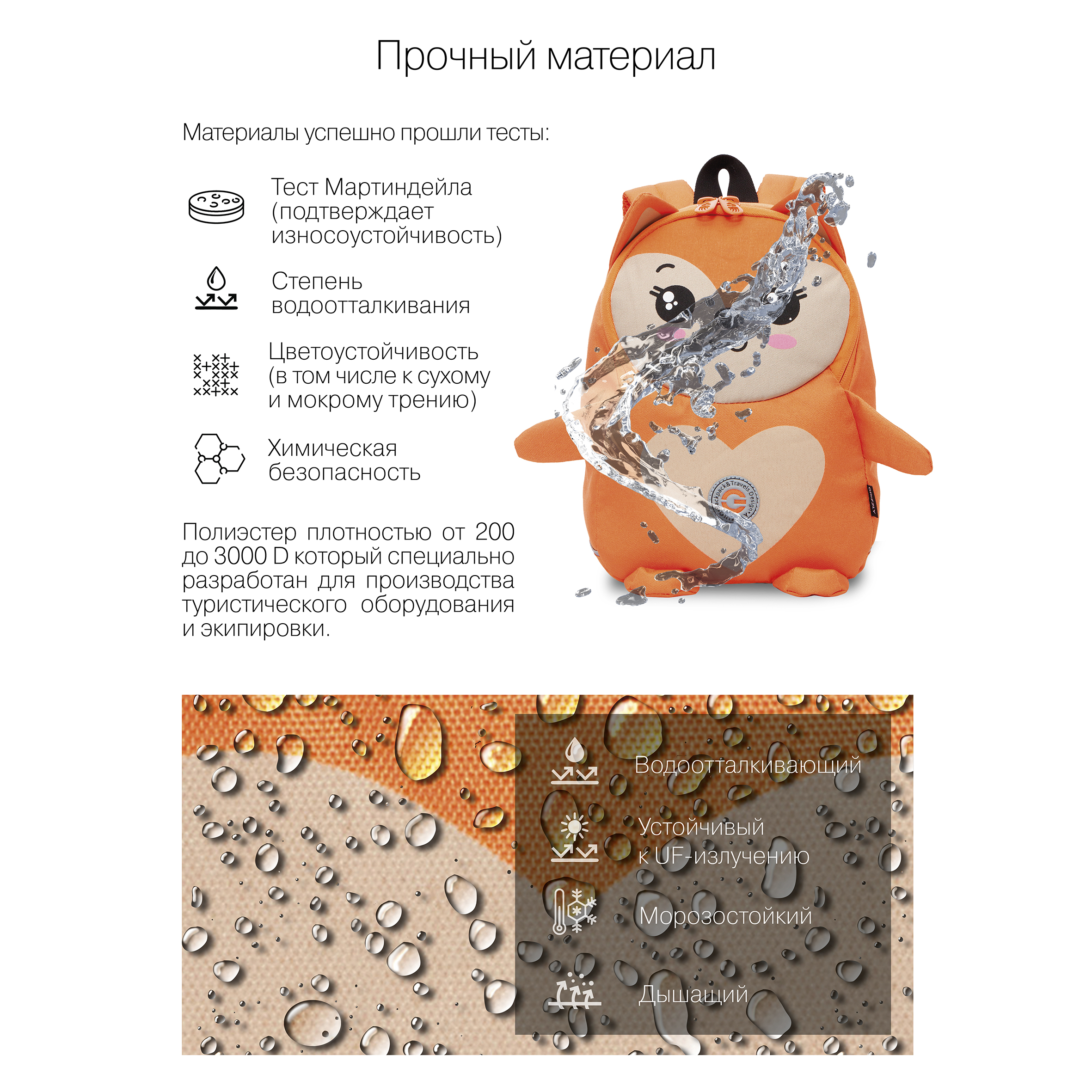 Рюкзак дошкольный Grizzly детский - фото 9