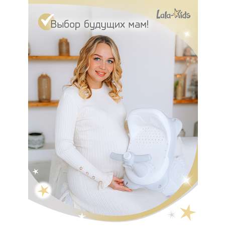 Стульчик для купания LaLa-Kids детский на присосках - Скутер