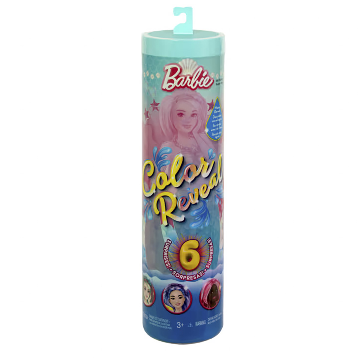 Кукла модельная Barbie Color Reveal Русалка 00-00019209 - фото 1