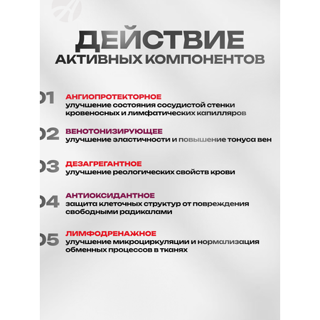 БАД Арт Лайф Ангиофорт Тонус вен и защита сосудов