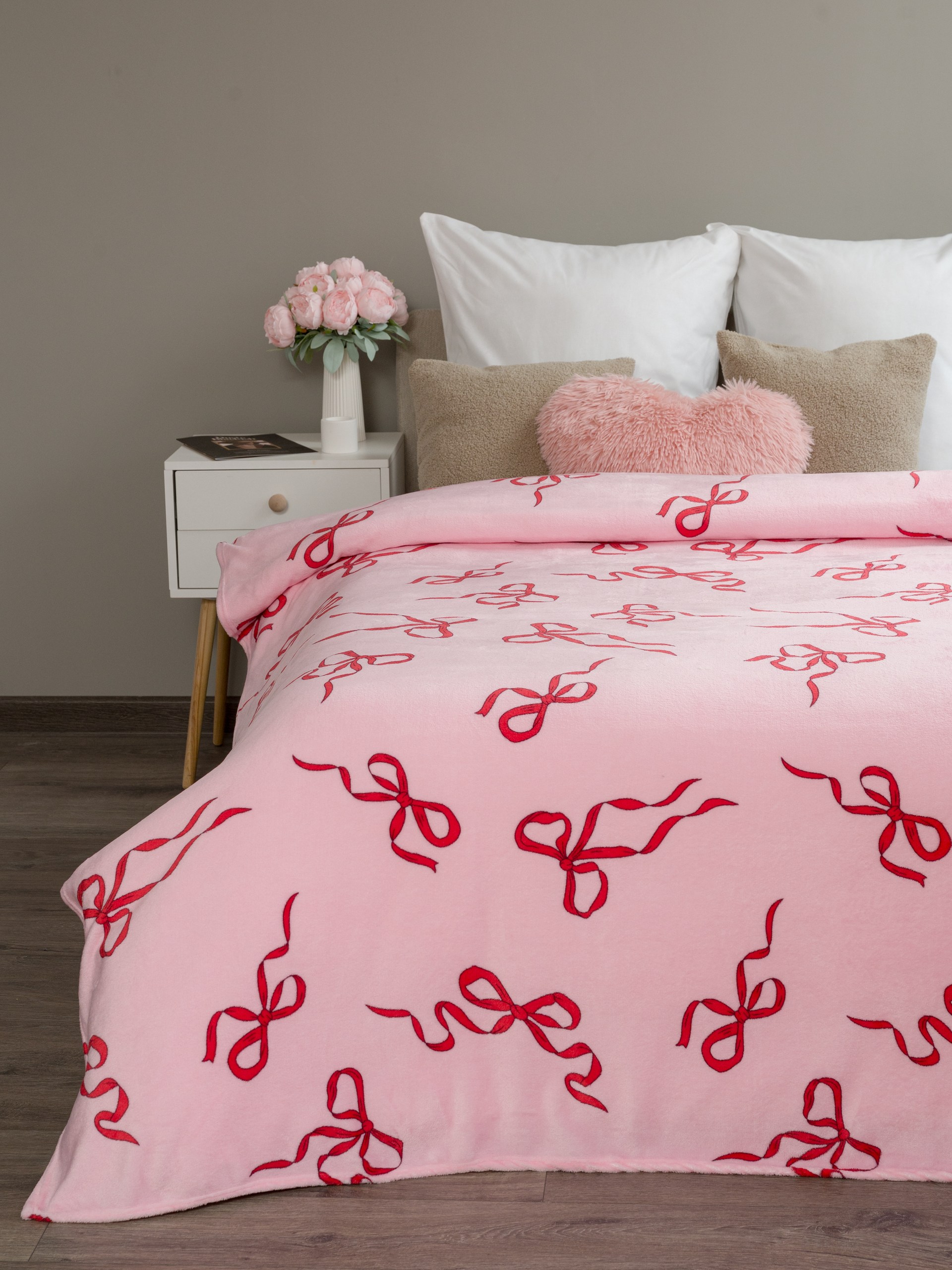 Плед Павлинка Аэро Софт Бантики 200 x 220 см - фото 3