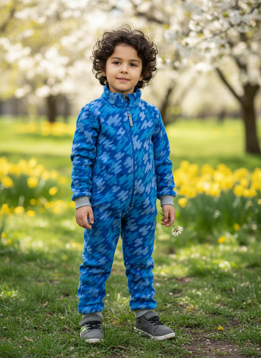 Комбинезон Утенок 279(ш) василек штрихи - фото 3