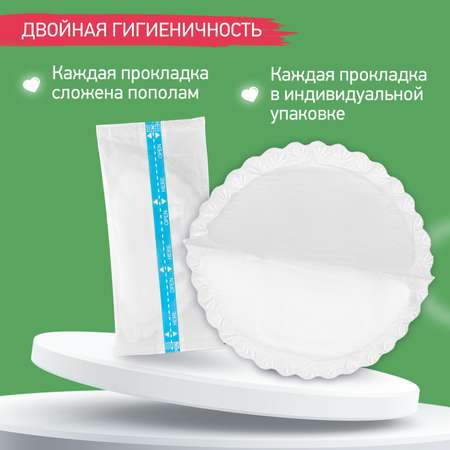 Прокладки для груди ROXY-KIDS лактационные впитывающие 60 шт