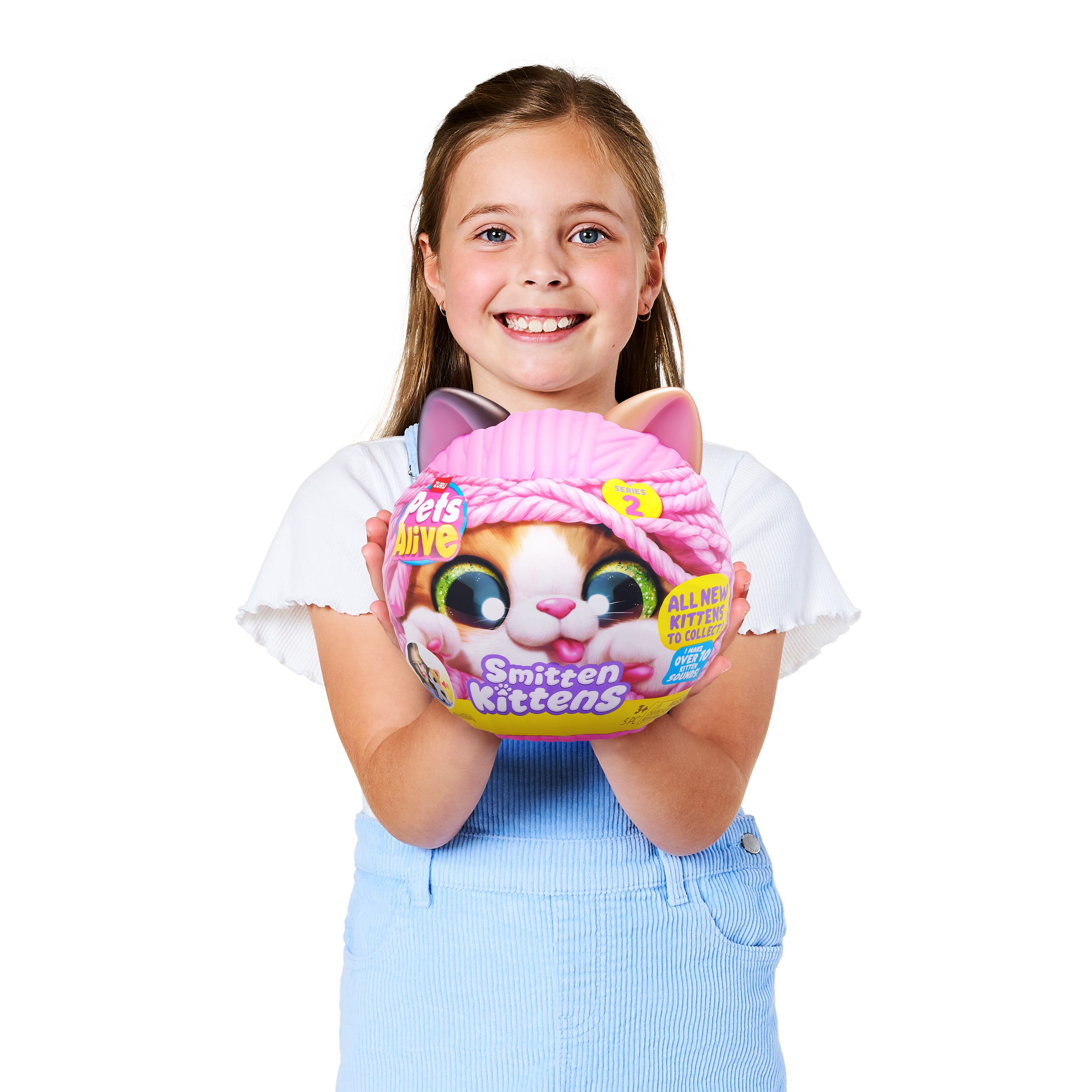 Мягкая игрушка Zuru Pets Alive котик Smitten Kittens в ассортименте - фото 7