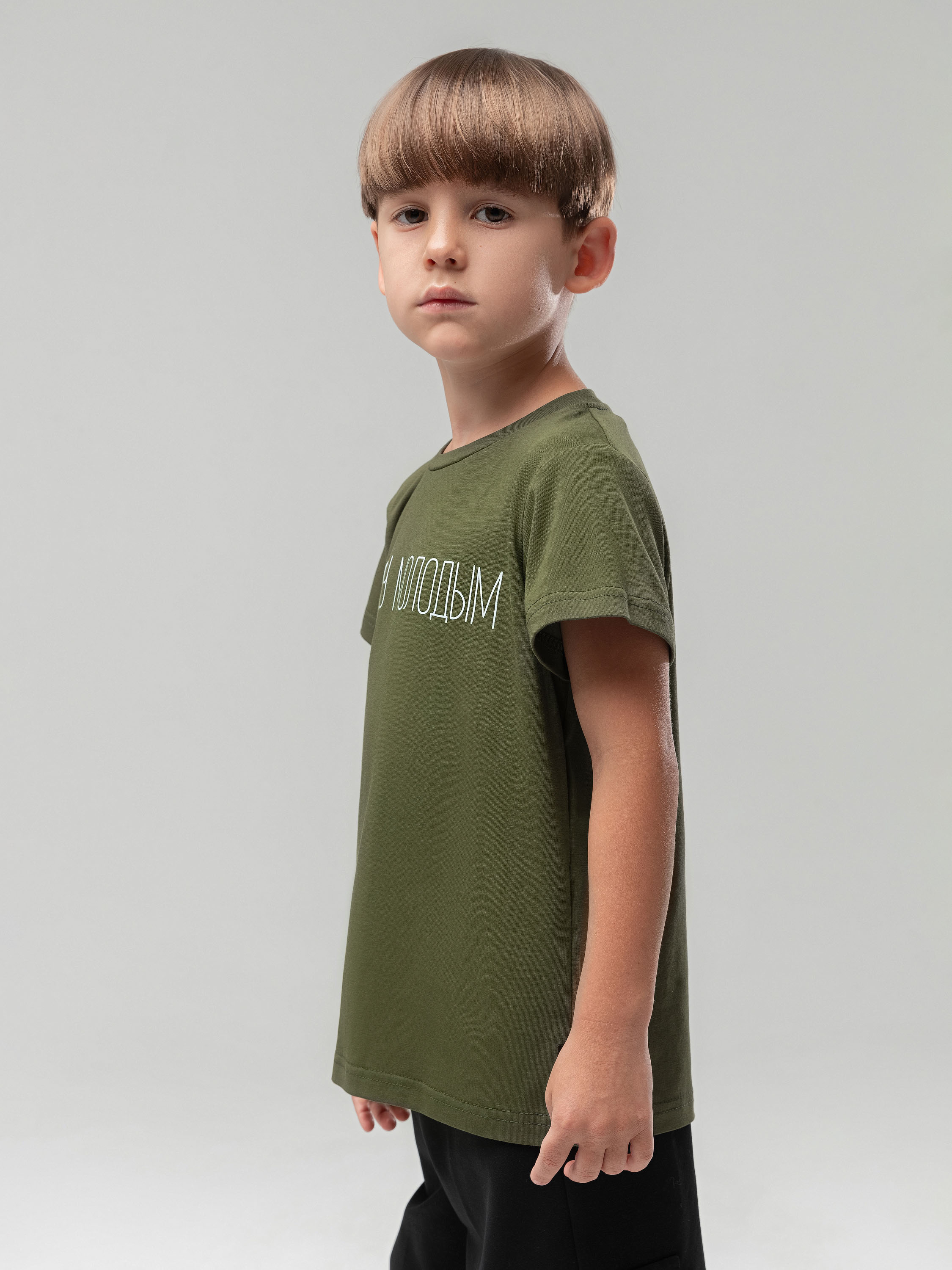 Футболка Bodo 4-399U_хаки - фото 4