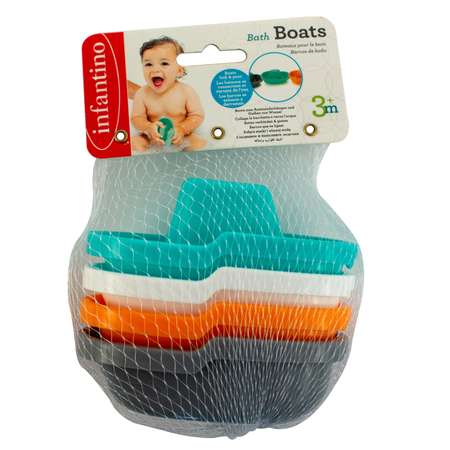Игрушка INFANTINO Кораблики 4шт 305097