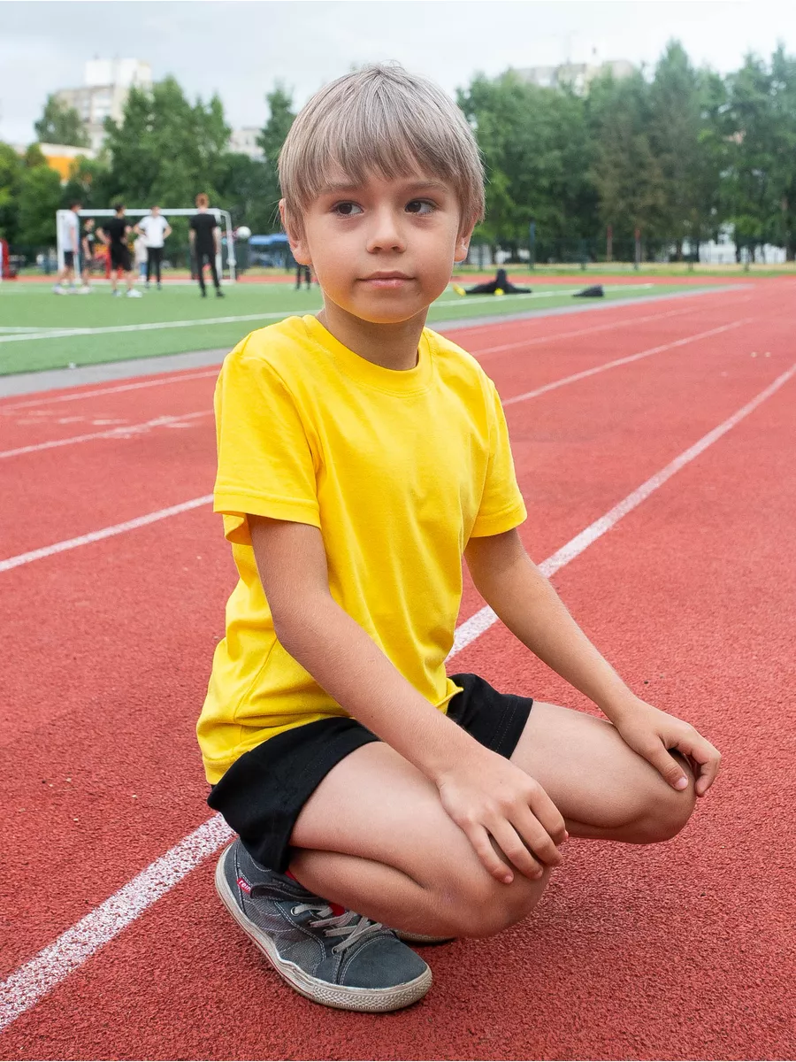 Футболка MY BUY MB1293ЖЁЛТ - фото 6