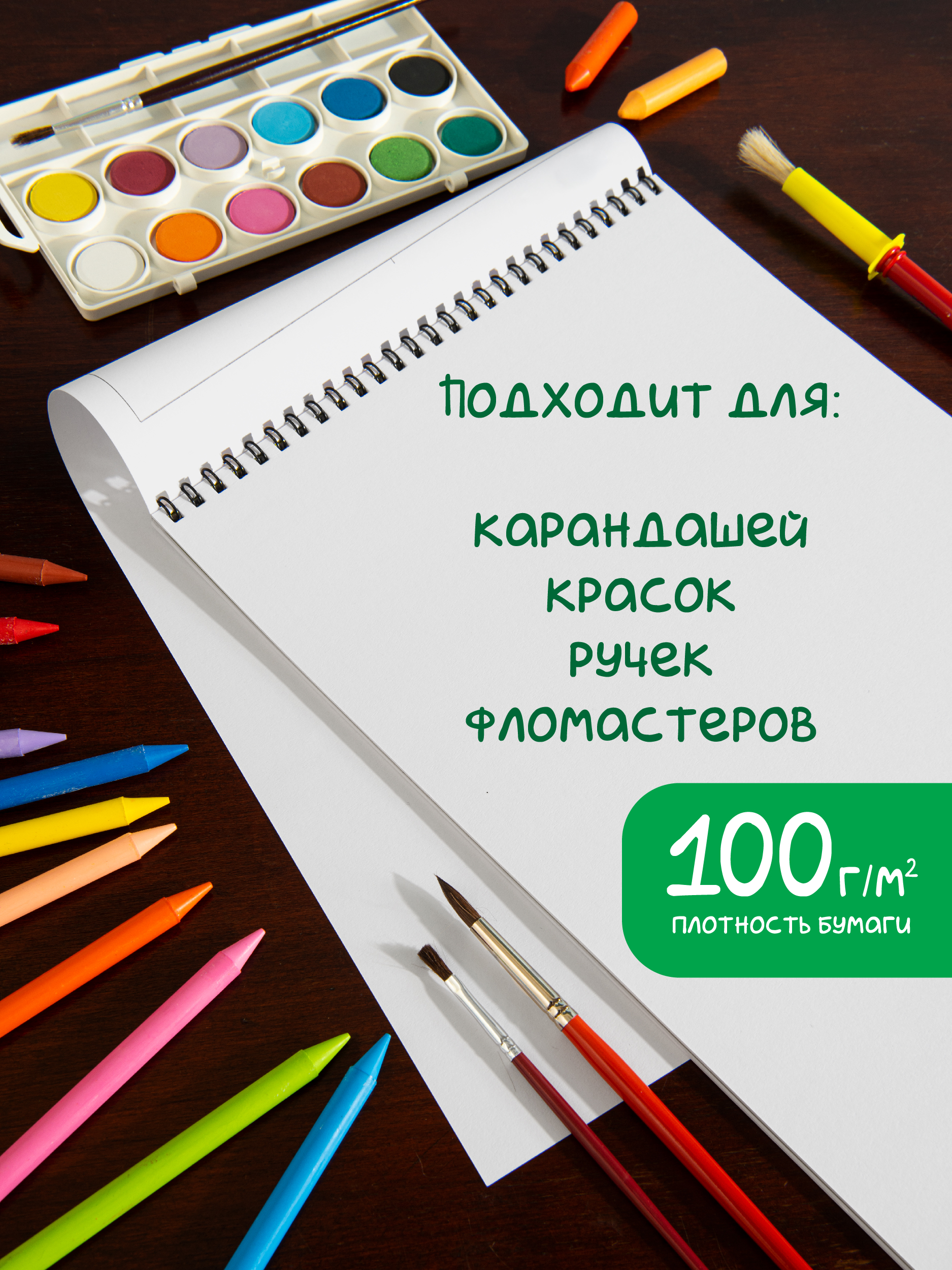 Альбом БимБиМон Животные-глазастики А4 40 лист. 2 шт. - фото 2