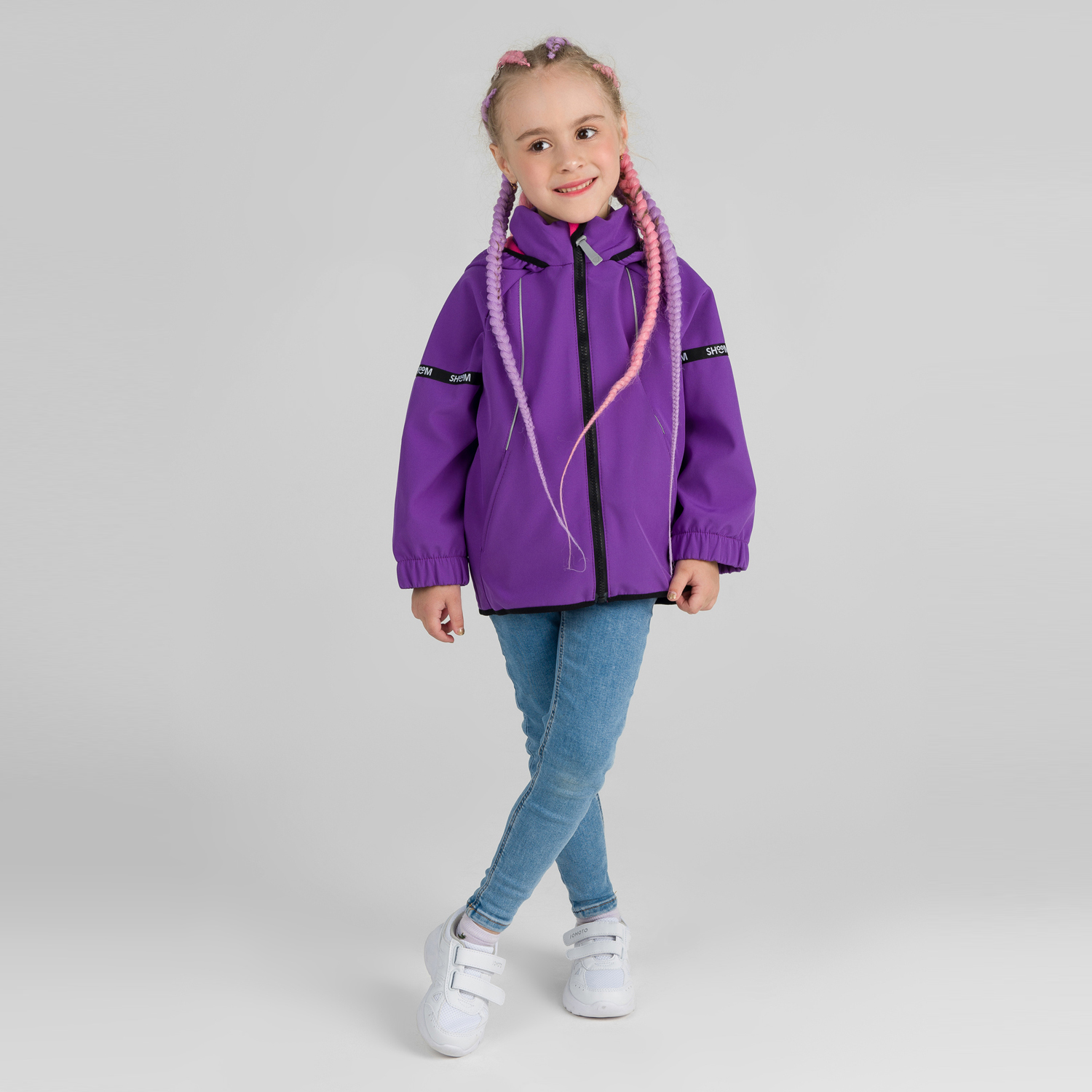 Куртка Shoom Куртка 22-004 Фиолетовый/фуксия - фото 10