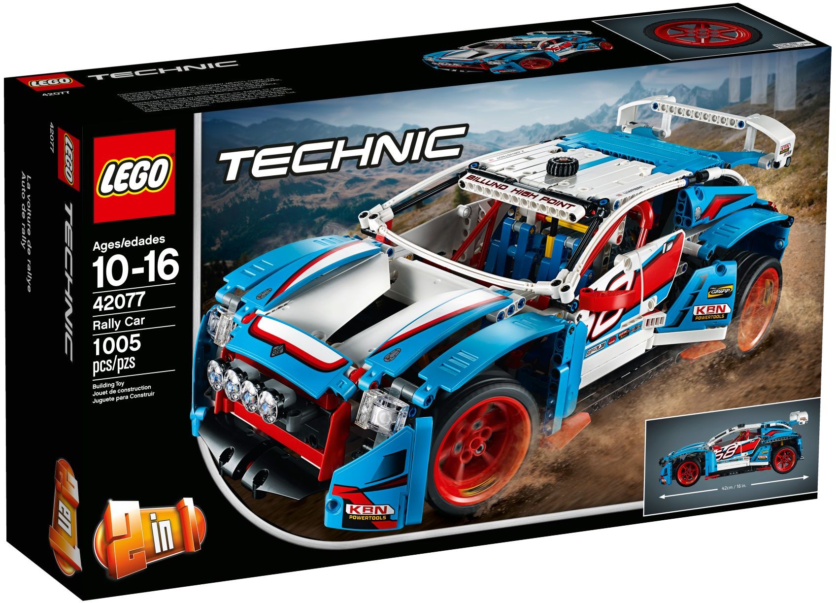 Конструктор LEGO Technic 42077 1005 дет. - фото 1
