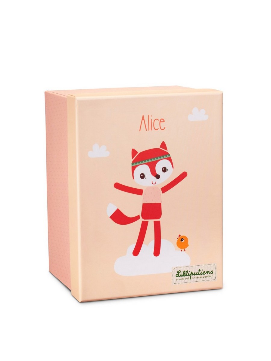 Мягкая игрушка Lilliputiens лисичка 26 см - фото 3