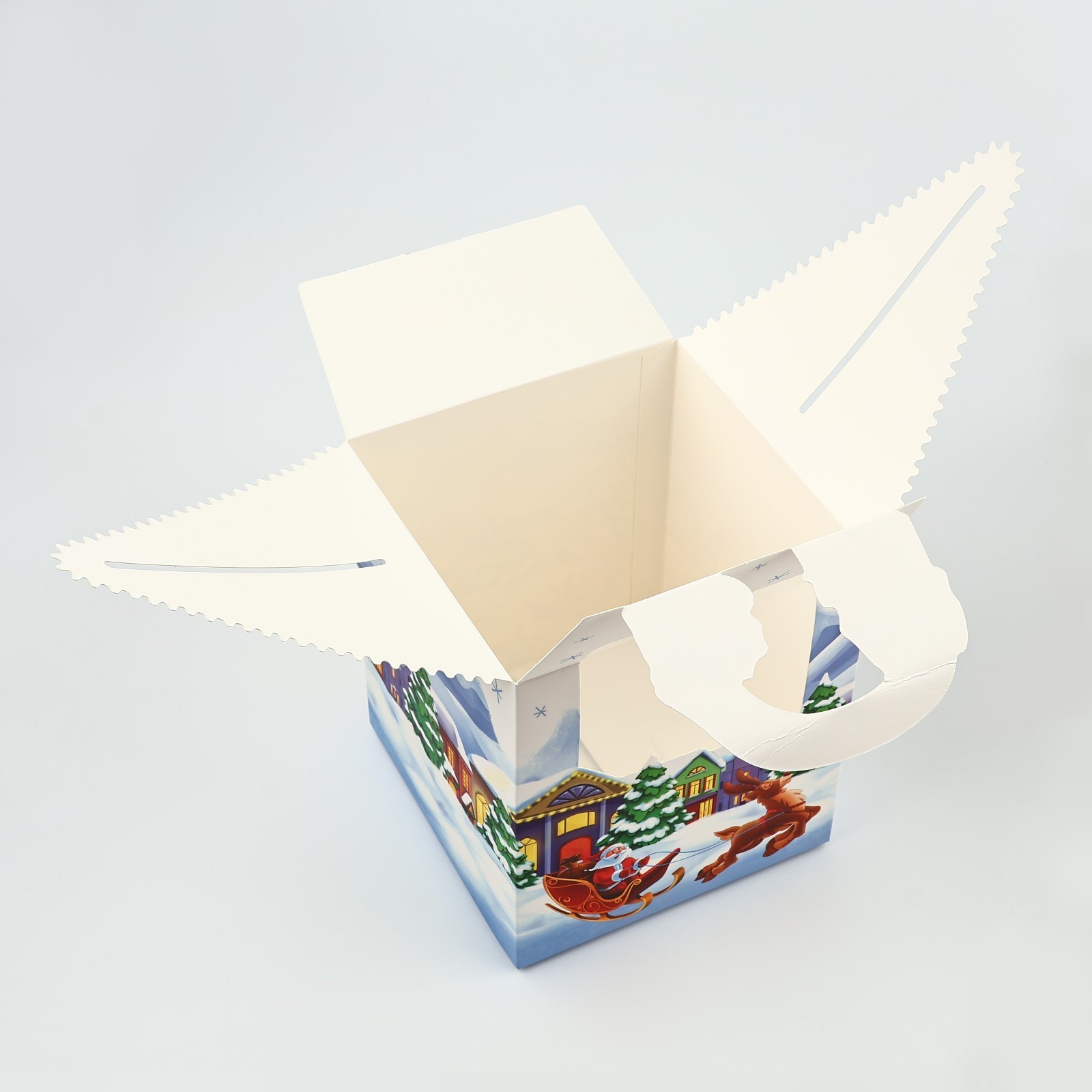 Коробка сборная Дарите Счастье "Сказочный Дед Мороз", 14 х 16 х 14 см - фото 5