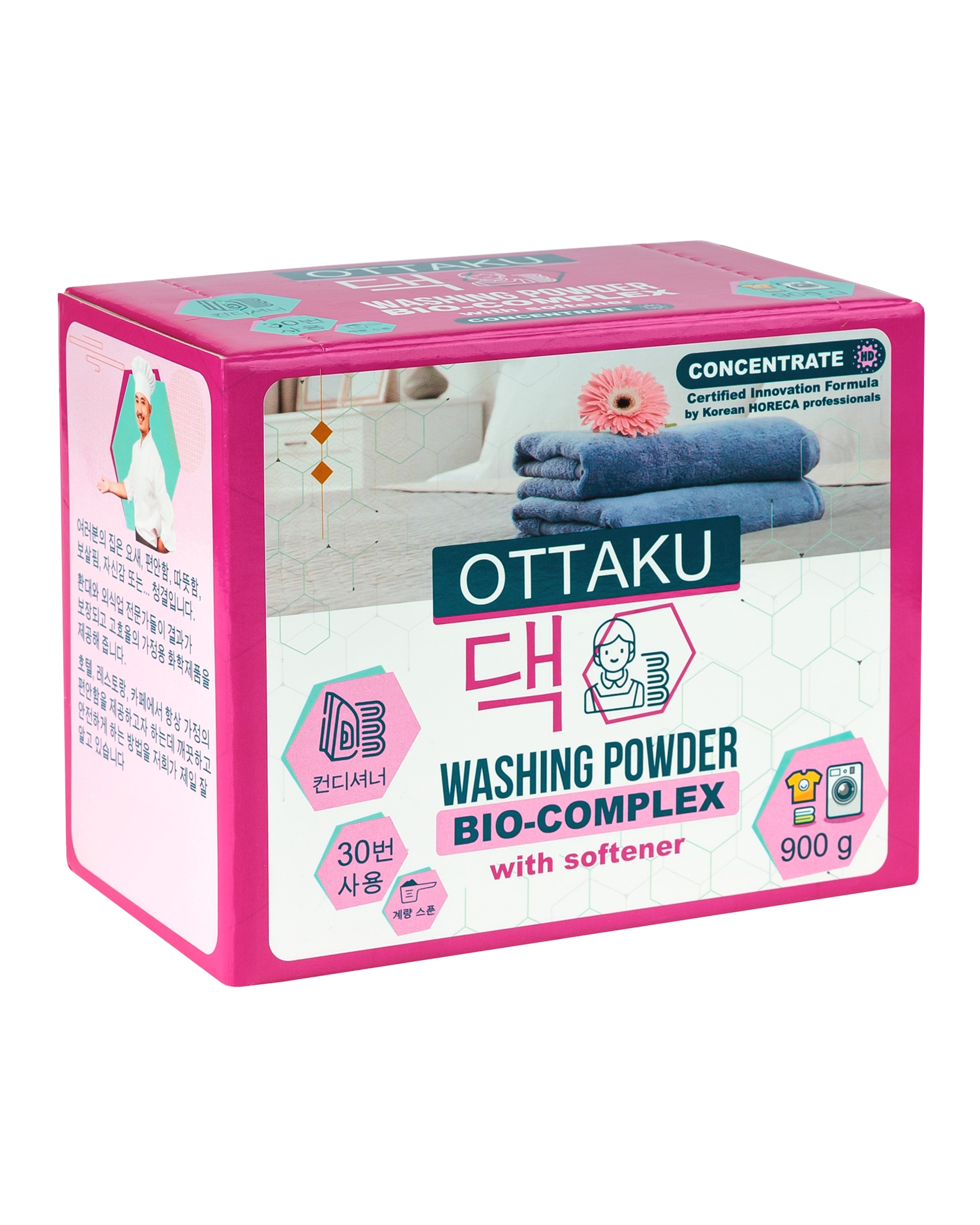 Стиральный порошок Ottaku Bio-Complex 0.9 кг - фото 9