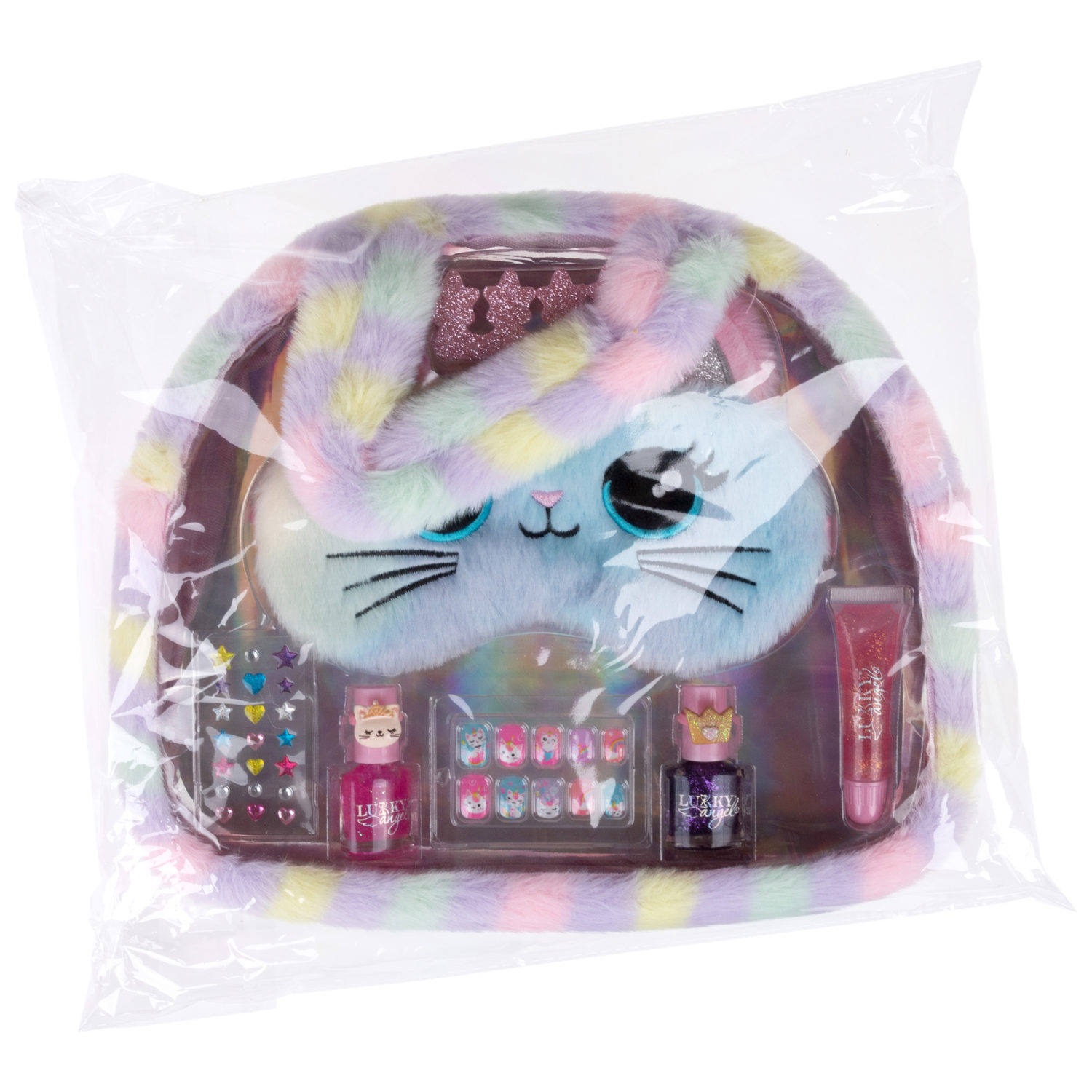 Набор детской декоративной косметики LUKKY Angel Sweety Kitty для макияжа губ, лица, маникюра и педикюра - фото 21