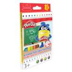 Фломастеры Kinderline двусторонний 12 цв.