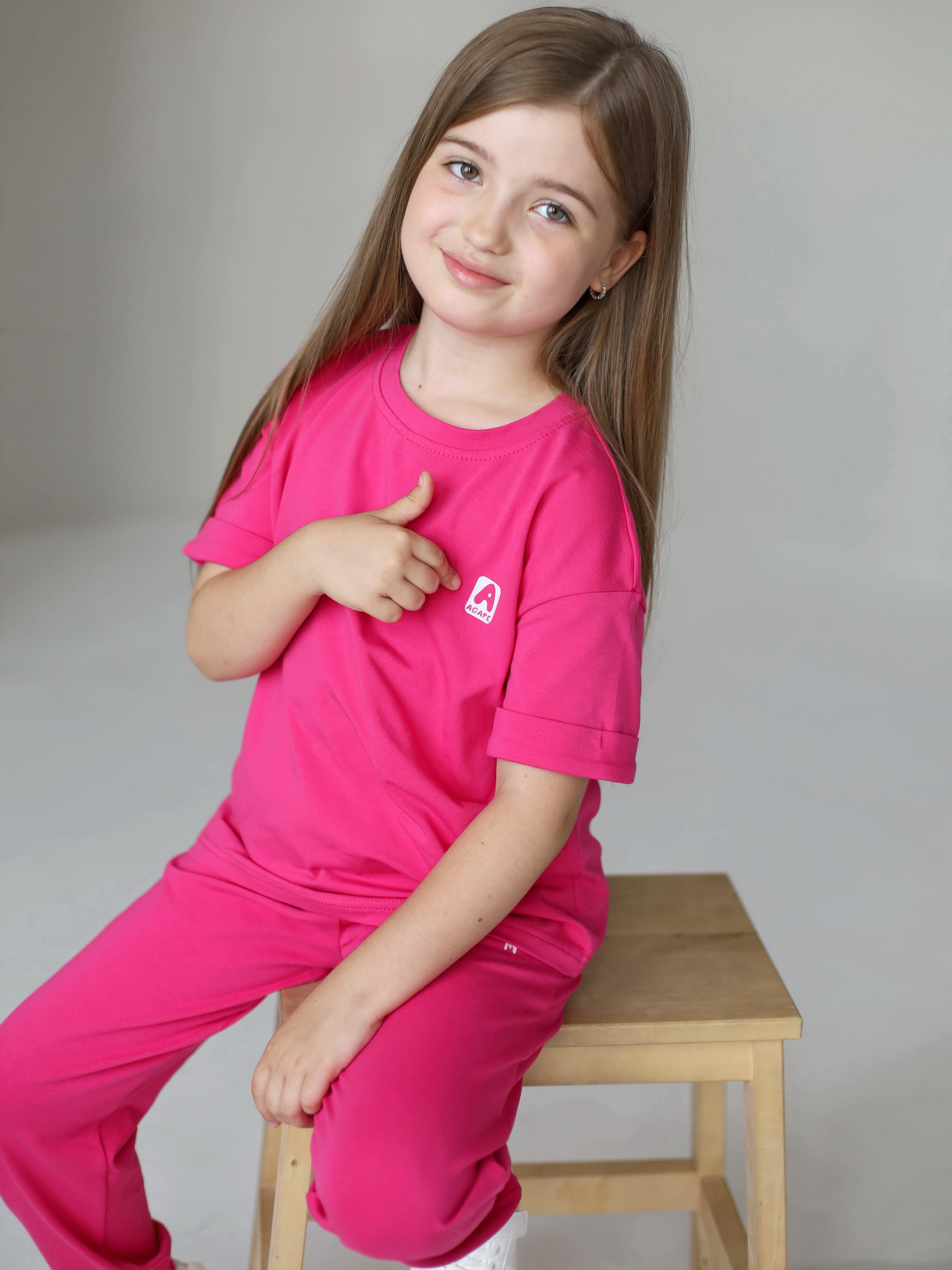 Костюм Агапэ 8017_фуксия - фото 5