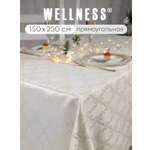 Скатерть тканевая 150x250 см Wellness WF255-Бэль*02
