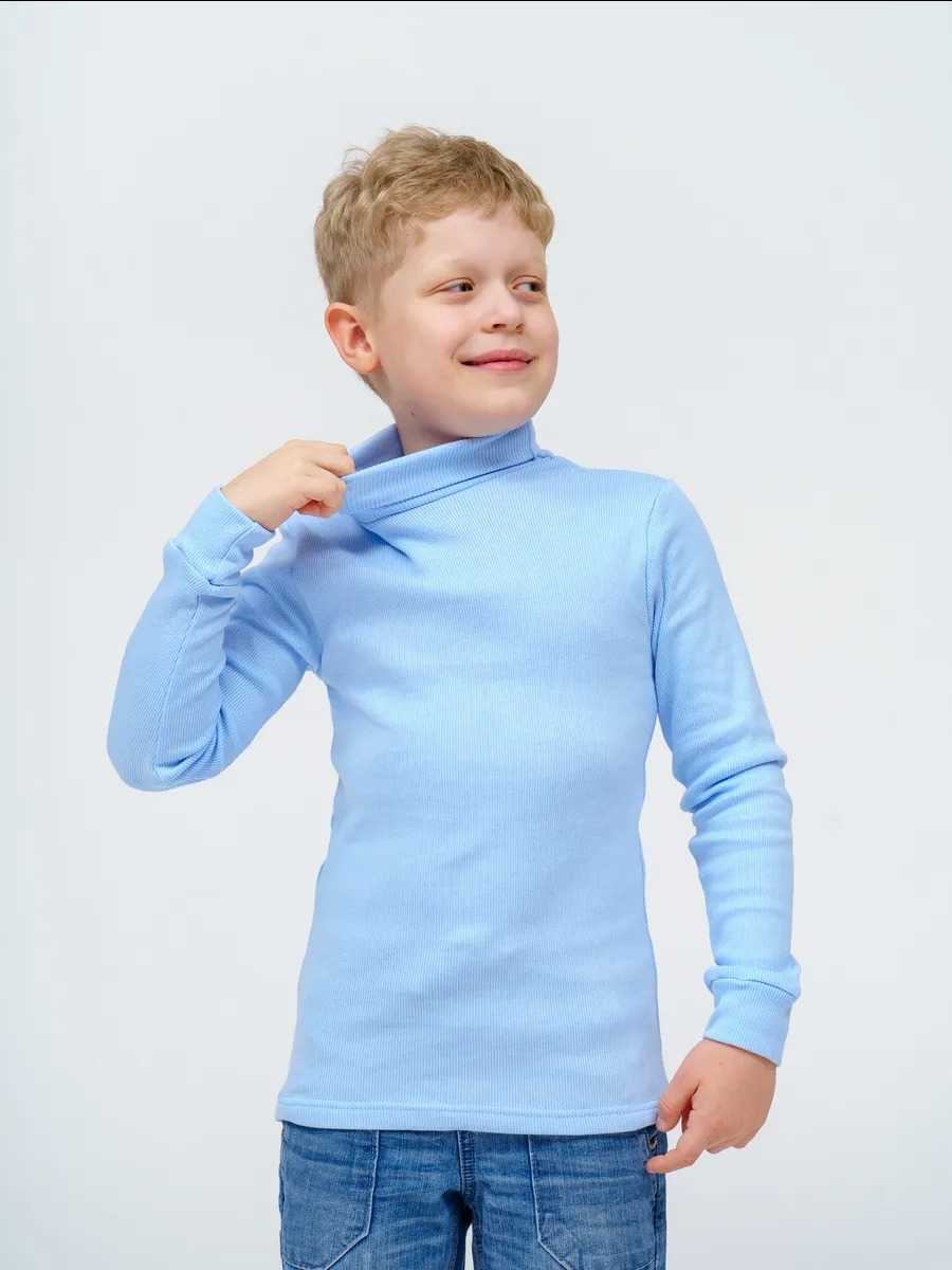 Водолазка TOTEMFOX 231КН2(2)F/голубой меланж - фото 10