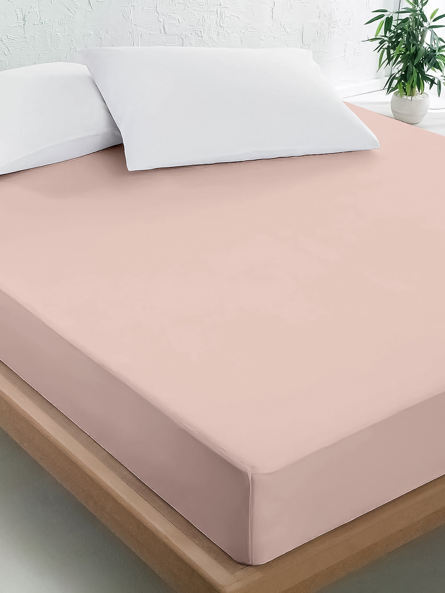 Простыня BRAVO поплин роза 180 x 200 см на резинке 1 шт. - фото 7