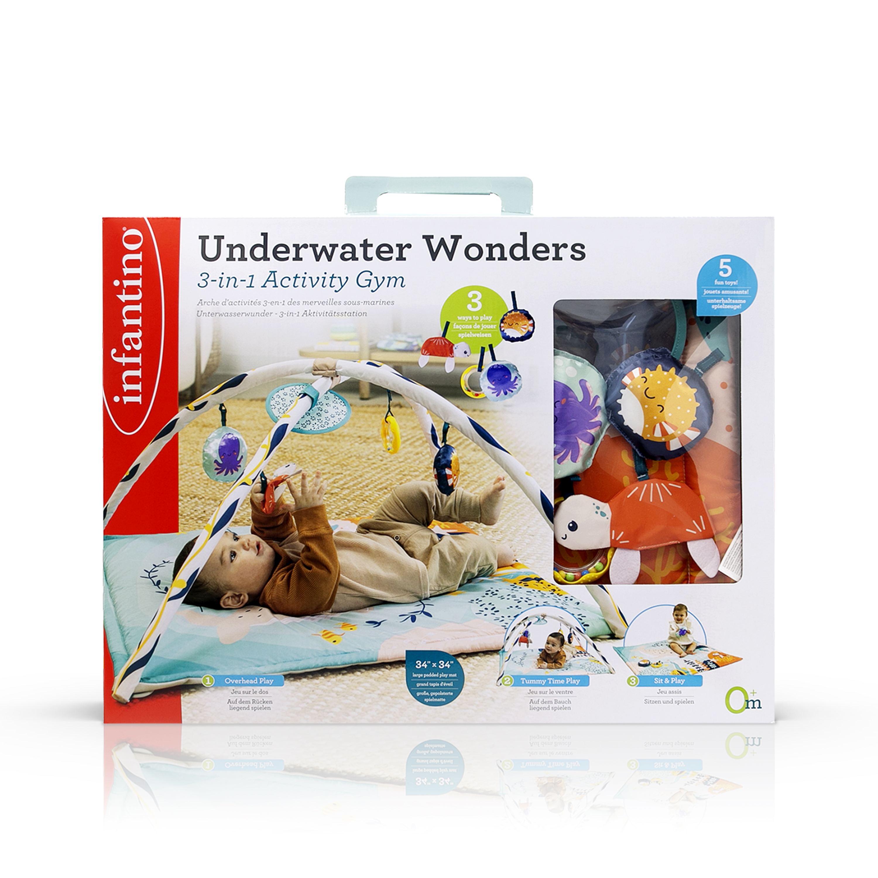 Коврик INFANTINO Подводный мир - фото 2