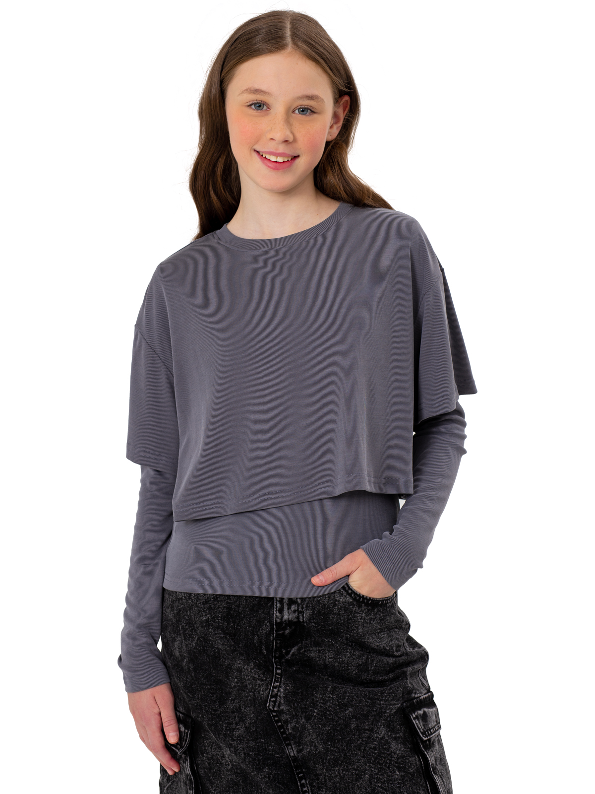 Лонгслив Kapika MJGCL02-99 - фото 3