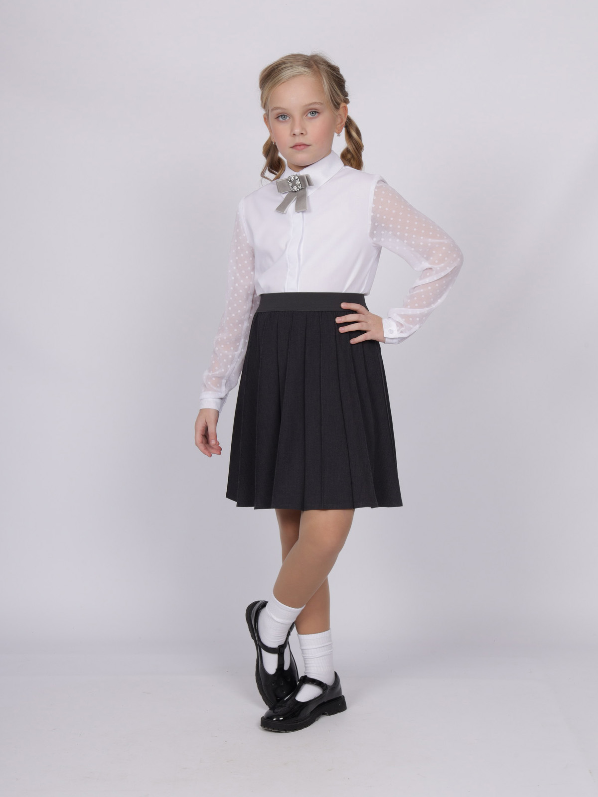 Юбка Sky Lake 2446 Рио серый - фото 4