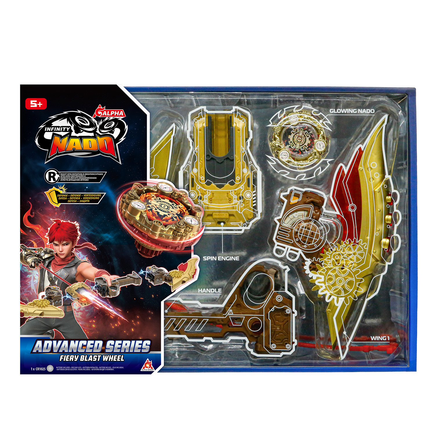 Игровой набор Infinity Nado Fiery Blast Wheel - фото 2