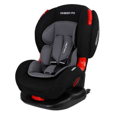 Автокресло Babyton Omega Fix Black-Grey Isofix 1/2 (9-25 кг)