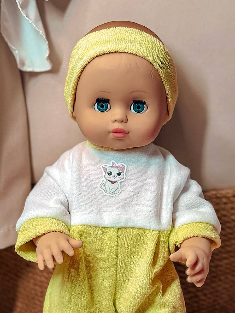 Кукла пупс СТРАНА КУКОЛ озвученная большая высота 35 см 9-С-12 - фото 17