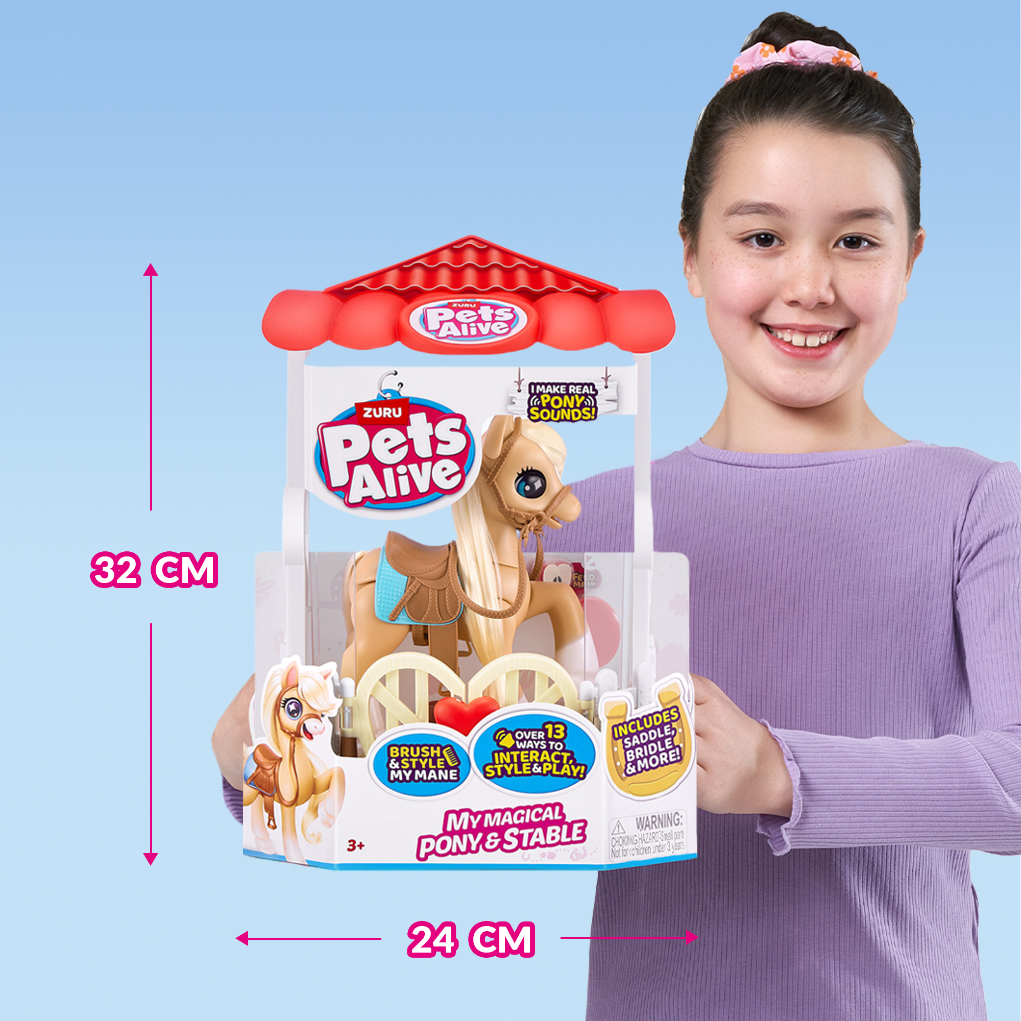 Игровой набор Zuru Pets Alive Пони - фото 3
