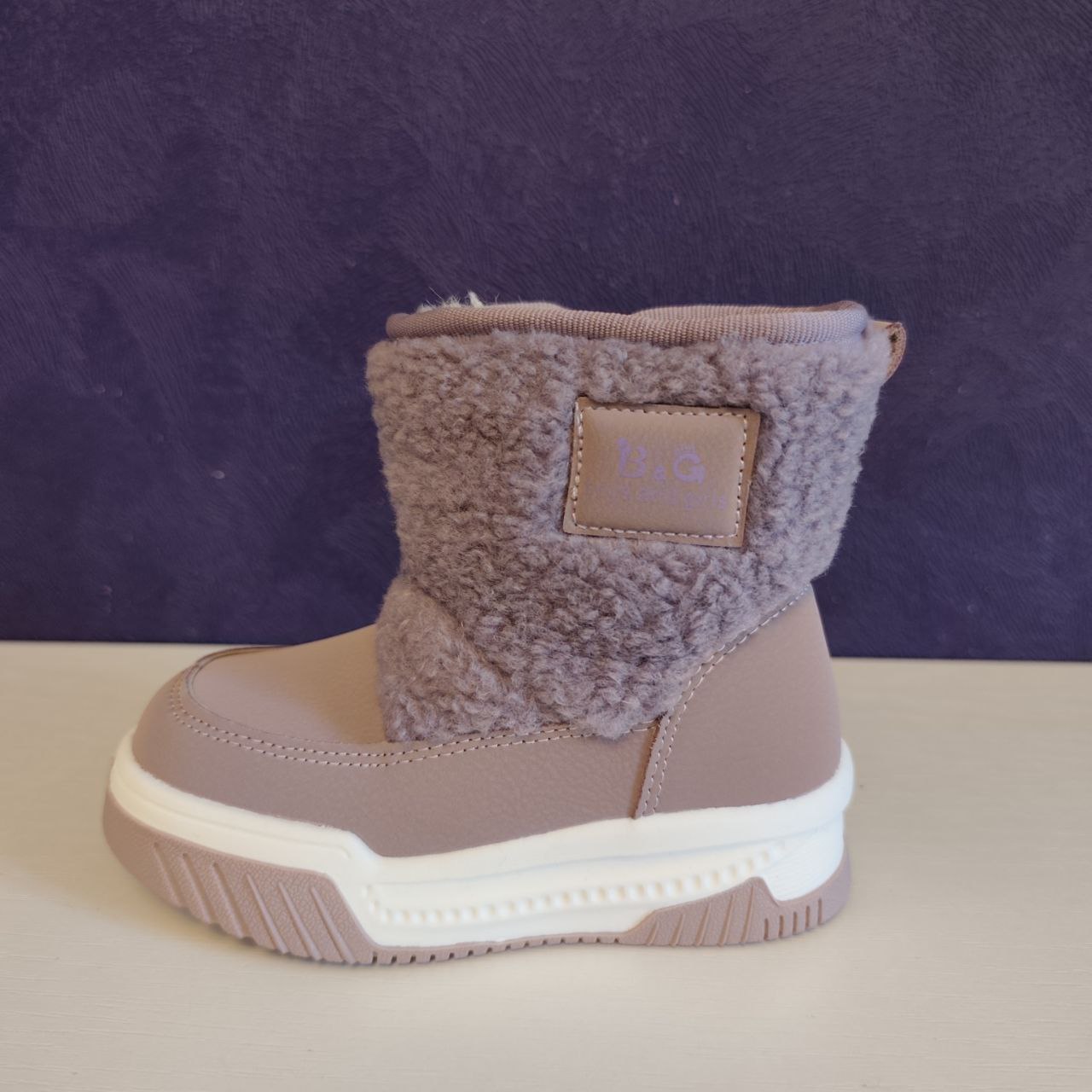 Ботинки mutter ботинки_зимние_фиолетовые - фото 10