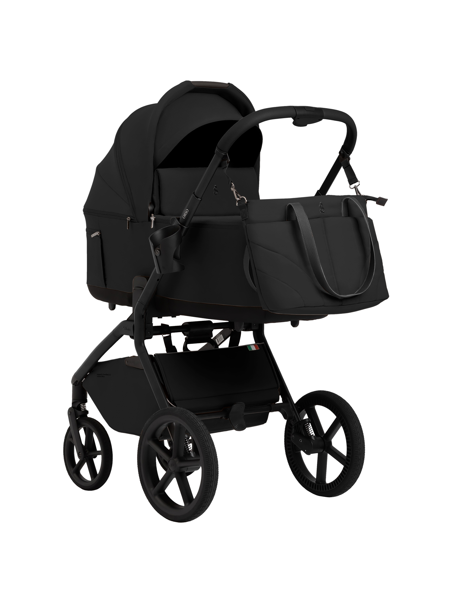 Коляска 2в1 Sweet Baby Orso Black черный - фото 19