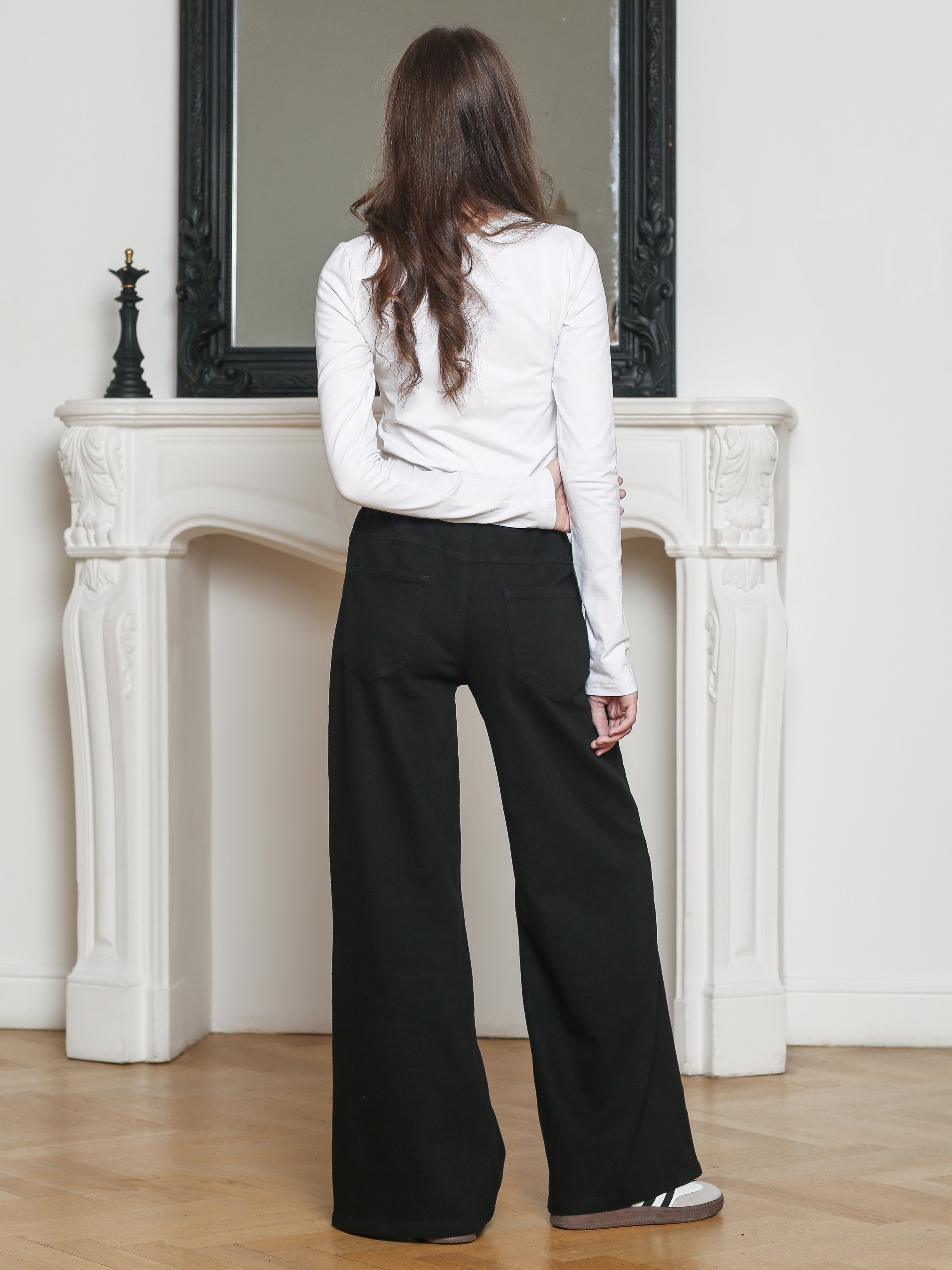 Джинсы-палаццо СИНИЙ МИР R35-IL - фото 15