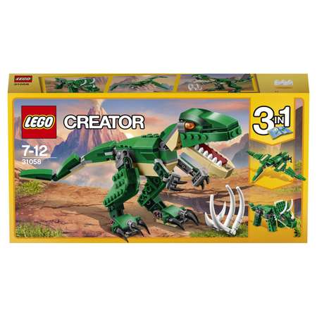 Конструктор LEGO Creator Грозный динозавр блочный
