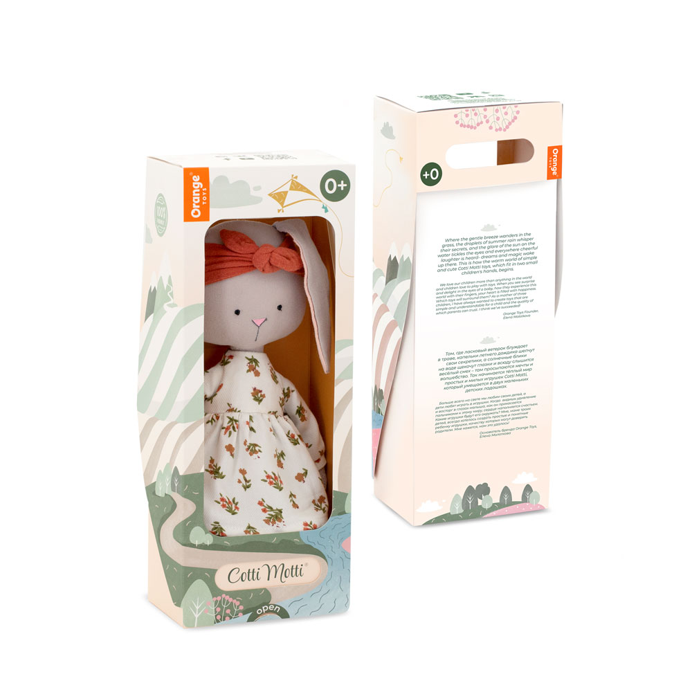 Мягкая игрушка Orange Toys зайка - фото 2