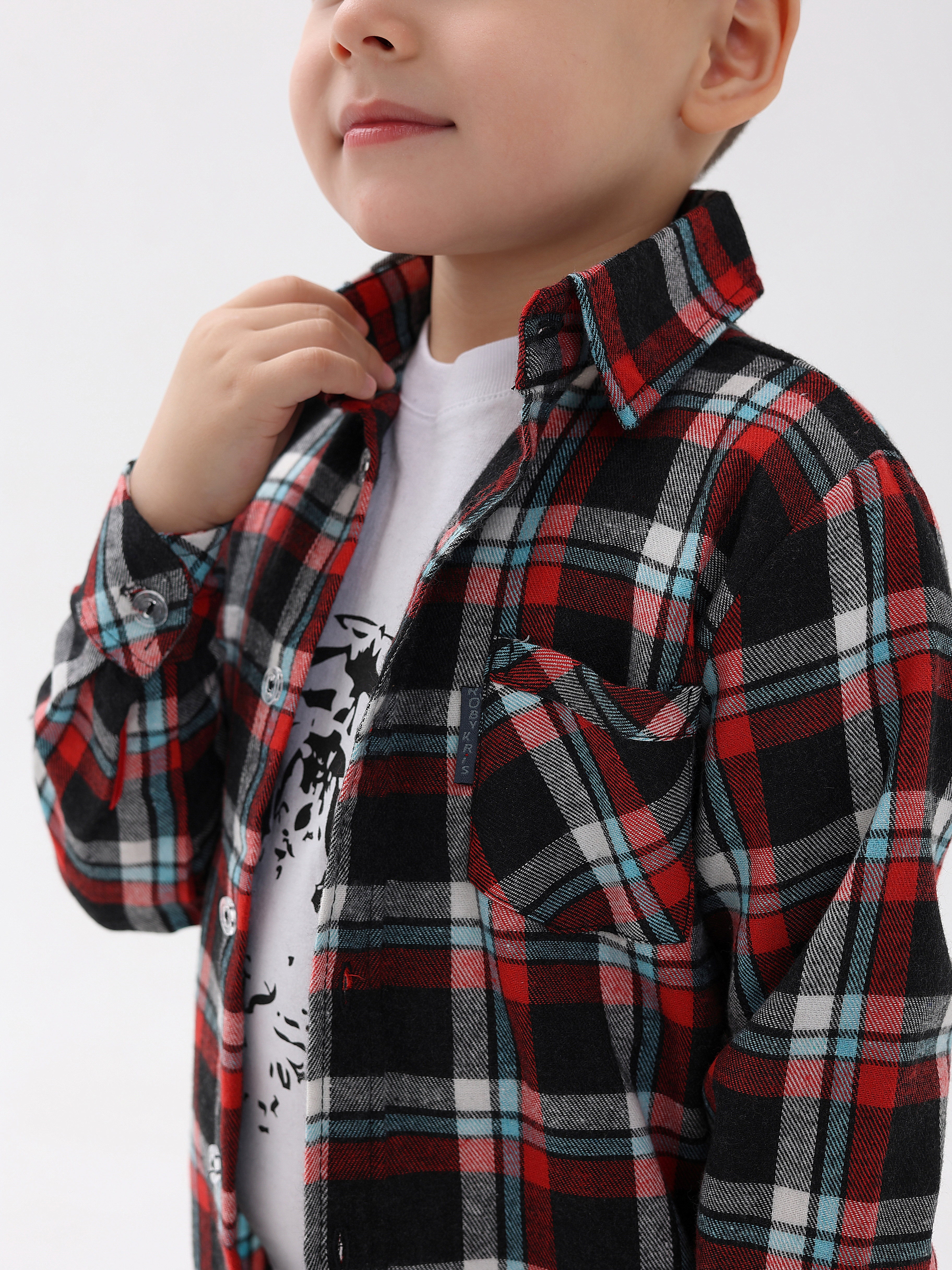 Рубашка АЙАС 16-04-23/бирюз - фото 6