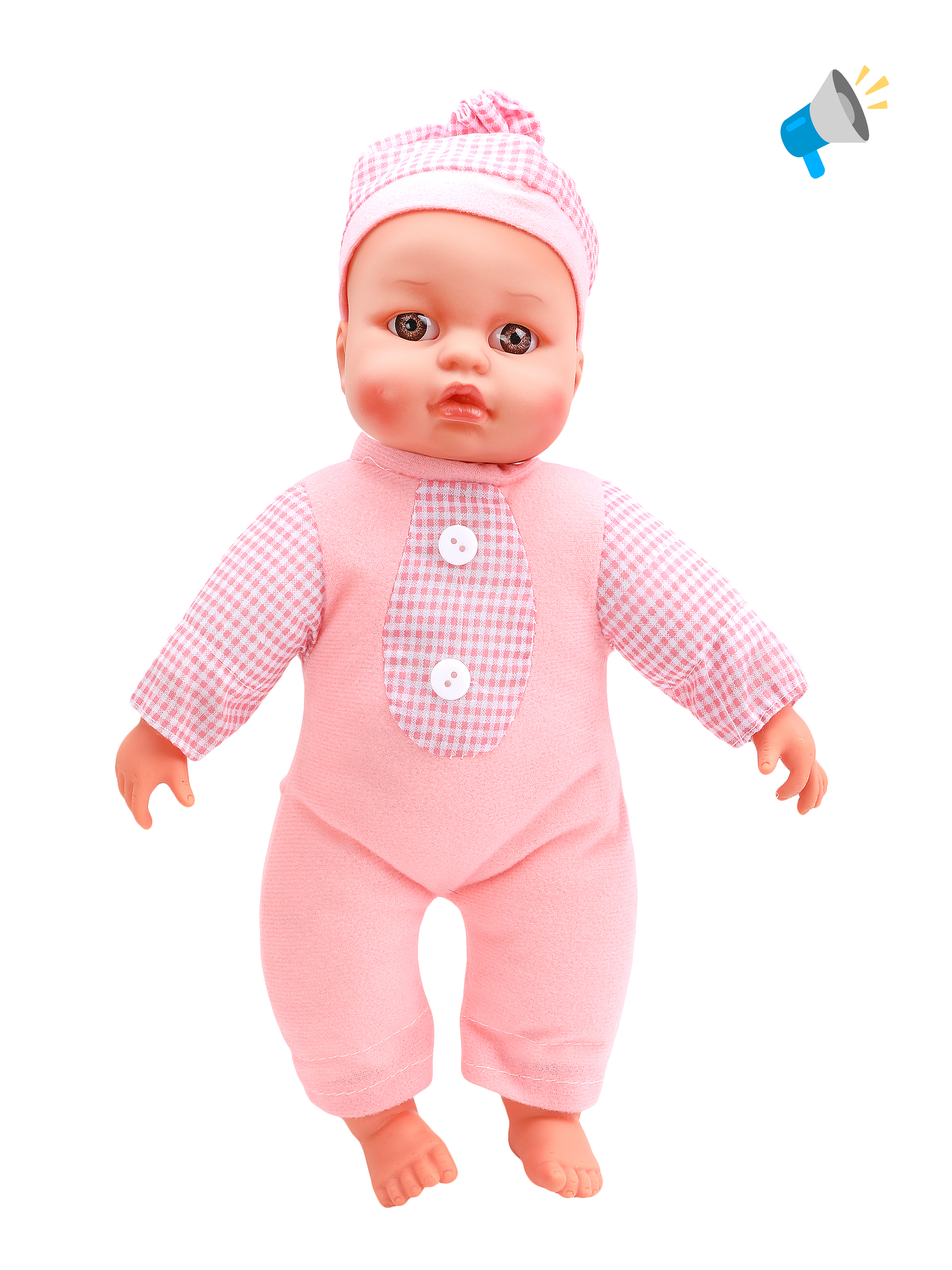 Кукла пупс Наша Игрушка высота 30 см 634072 - фото 1