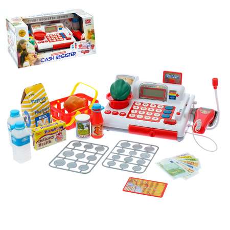 Игровой набор Sima-Land касса, продукты