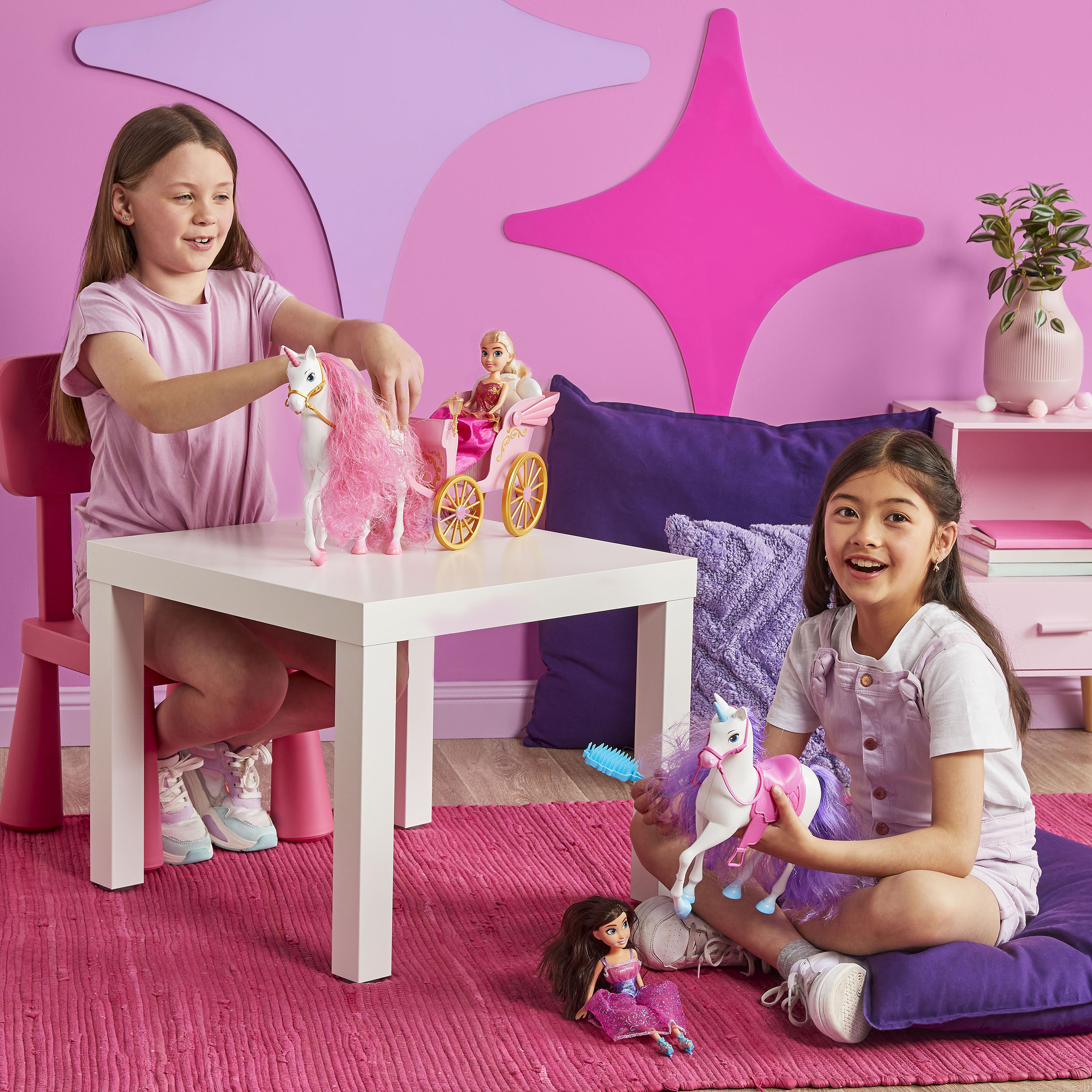 Кукла модельная Zuru Sparkle Girlz с каретой 10068 - фото 6