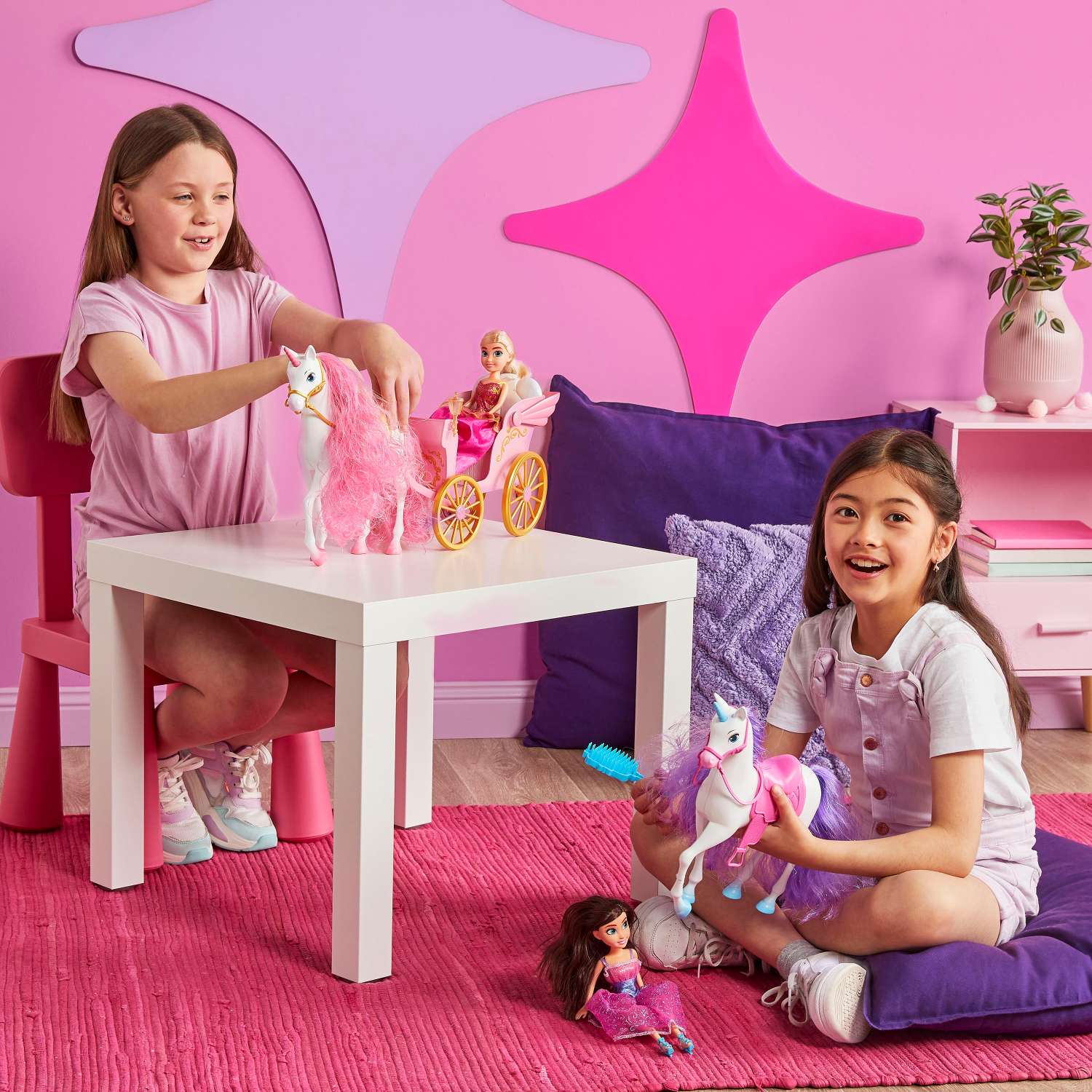 Кукла модельная Zuru Sparkle Girlz с каретой 10068 - фото 6