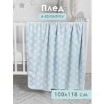 Плед Baby Nice велсофт 100 x 118 см