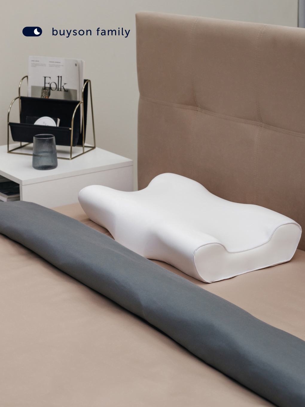 Подушка ортопедическая buyson БайШарм 32 x 54 см - фото 14