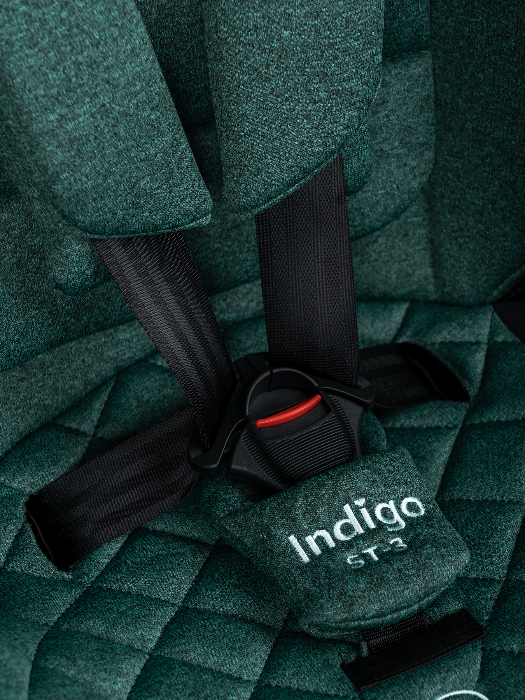 Автокресло Indigo Aero, зеленый Isofix 0+/1/2/3 (0-36 кг) - фото 18