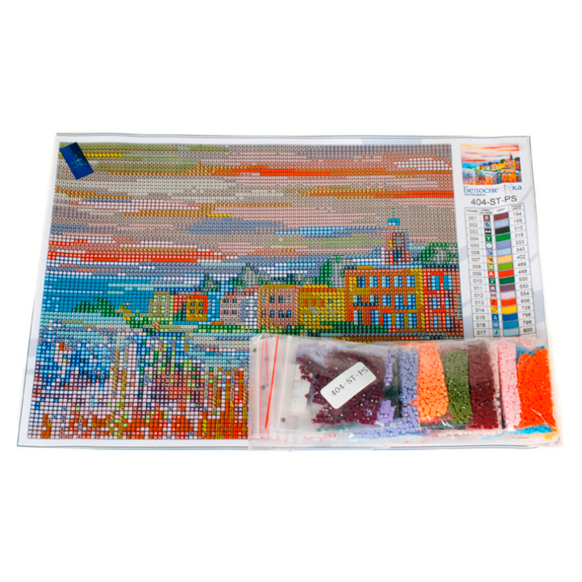 Алмазная мозаика Белоснежка Озеро Комо-Белладжио - фото 5