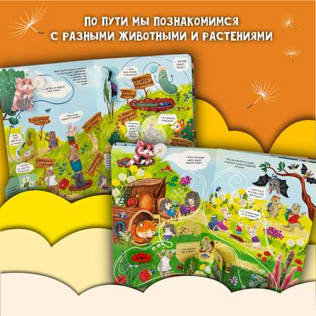 Детская книга БимБиМон Полёт на одуванчике