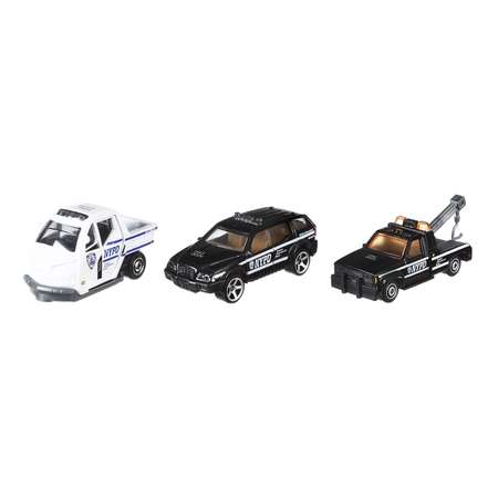 Игровой набор Matchbox 3 машинки в ассортименте