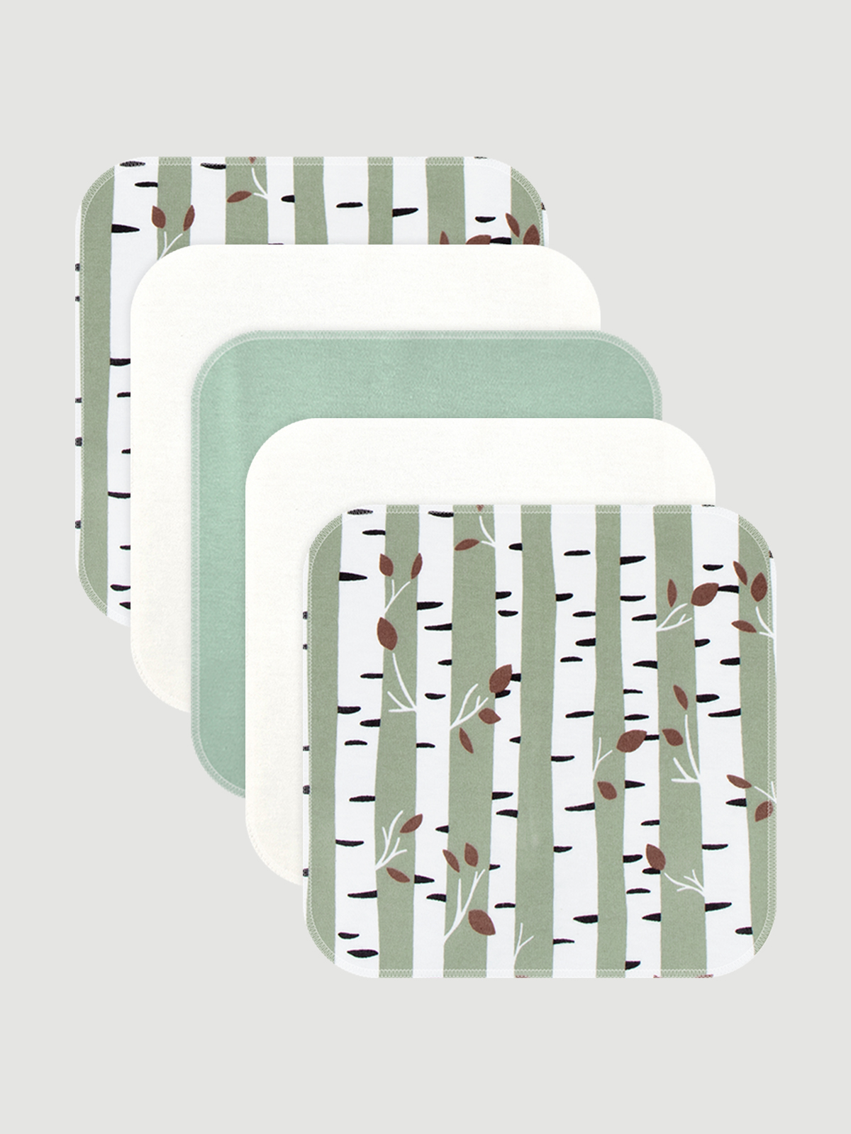 Нагрудник Mjolk текстиль 5 шт. - фото 2