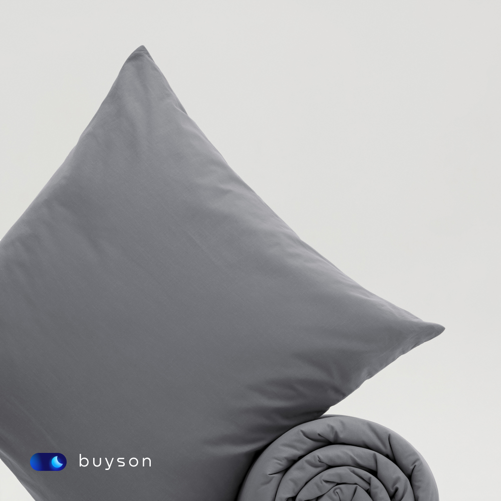 Простыня buyson BuyDream 90 x 200 см на резинке 1 шт. - фото 8