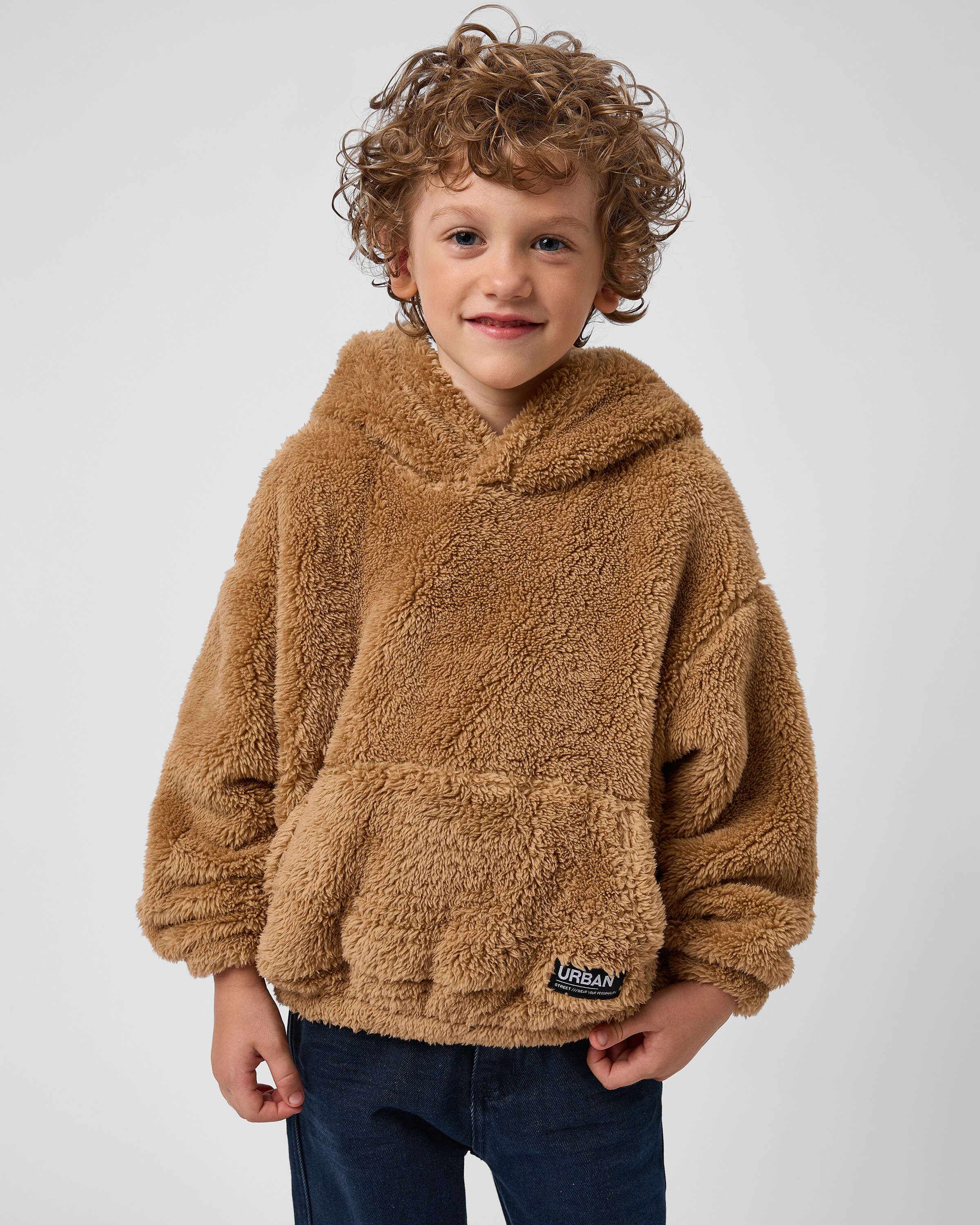 Меховое худи Futurino W25FU1-BF11kb-L2 - фото 6