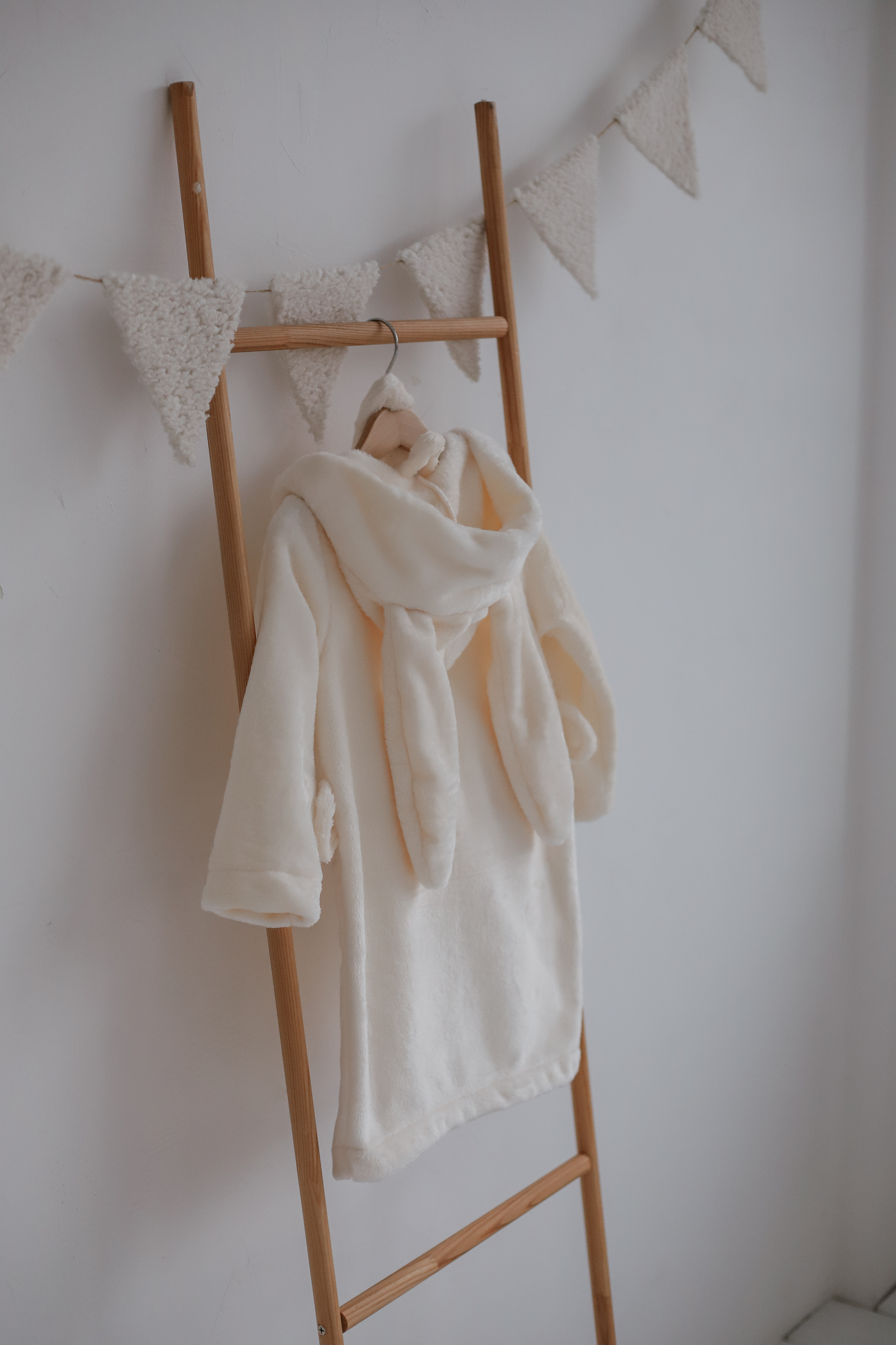 Халат Hello,Bunny halatplych/молочный - фото 3